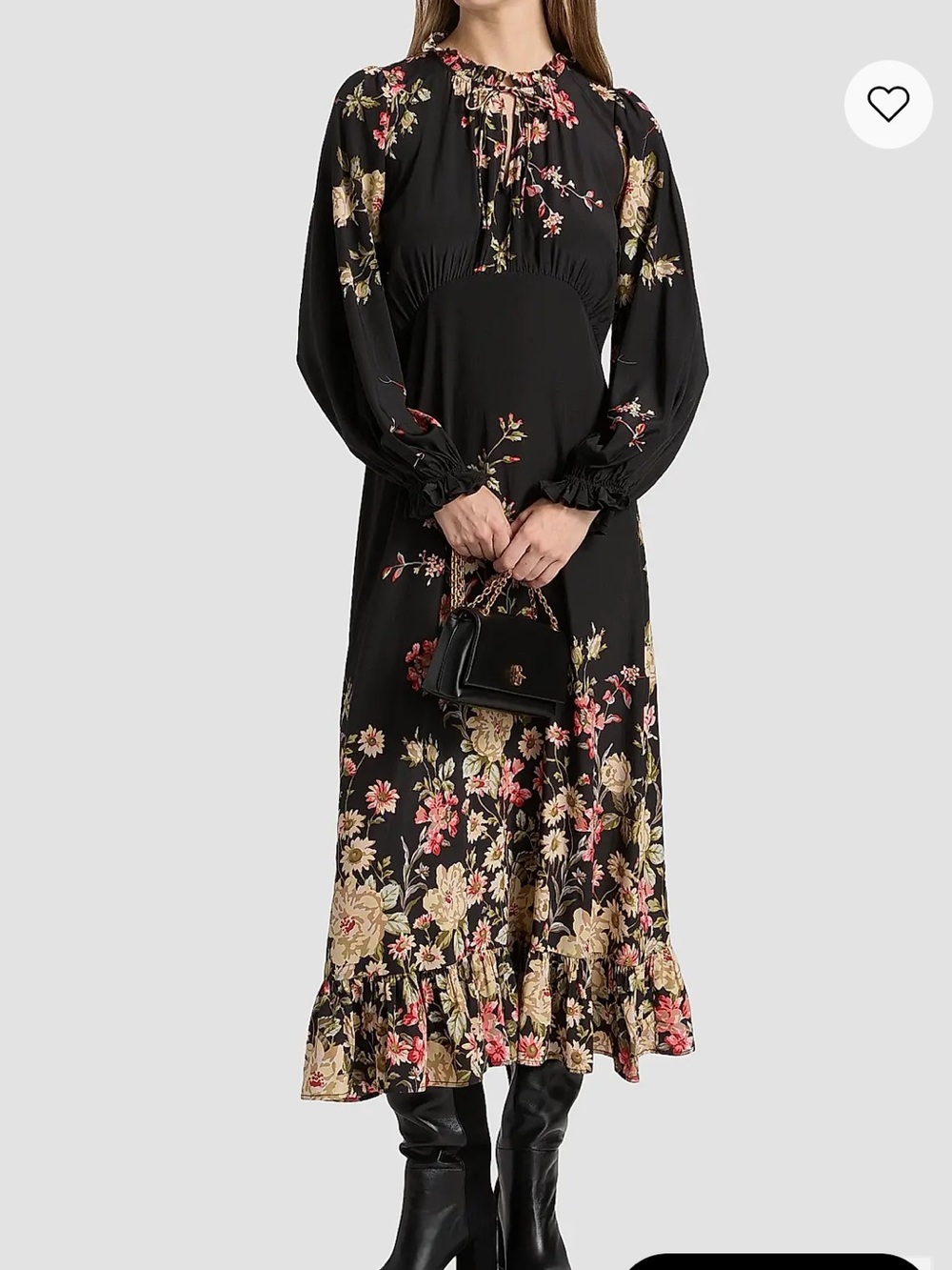 SEA floral Jolie Midi Dress Small